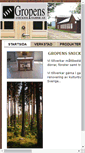 Mobile Screenshot of gropenssnickeri.se